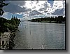 This channel links the marina to the ocean.