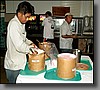 Since the island power was going to be turned off just before evacuation, the cafeteria was trying to get rid of as much ice cream as possible.  We were also treated to steak, crab legs, and shrimp in the days leading up to the evacuation.